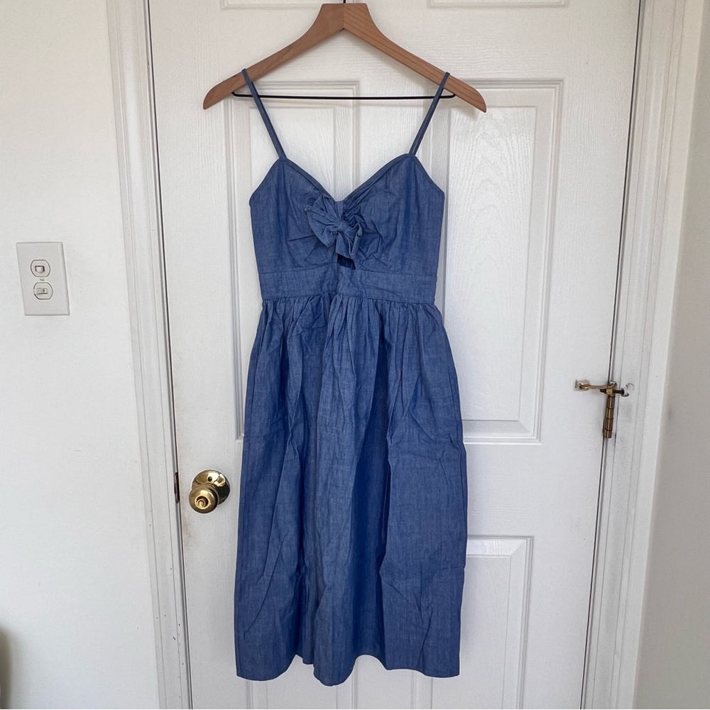 Zara Denim Blue Dress